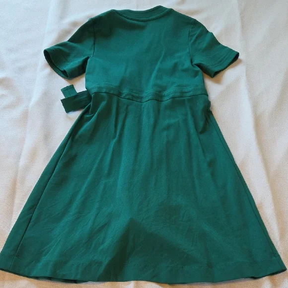Boden Green Wrap Midi Dress - Size 10 - Picture 5 of 13